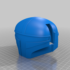 84285f45-77fa-4296-99c9-dfa2d77326da.png Free 3D file Baby Yoda - Grogu - Foundling Helmet - For Mattel Baby Yoda・Object to download and to 3D print