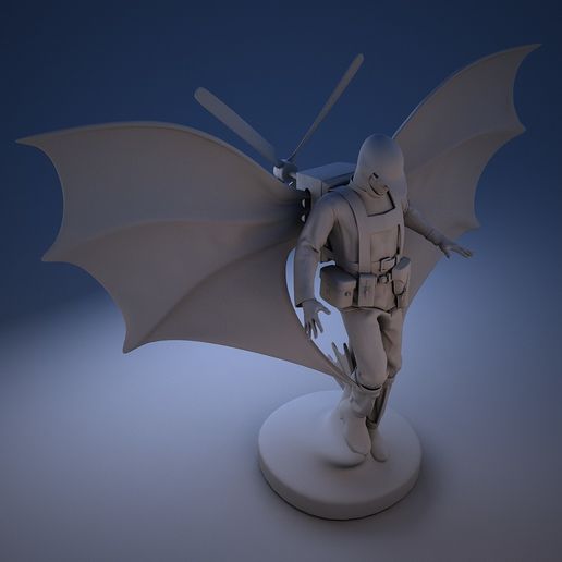 Policier_Volant_Platre_01.jpg Стимпанк Супергерои. Летающий полицейский,