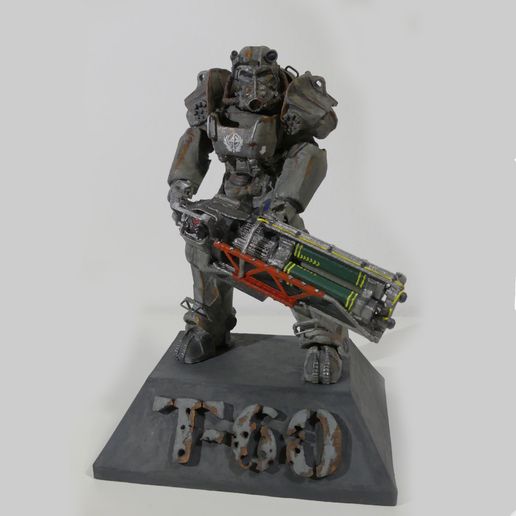 Fallout T-60 Power armor 3D model