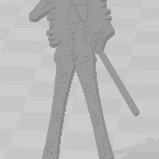 brook key ring 3D model