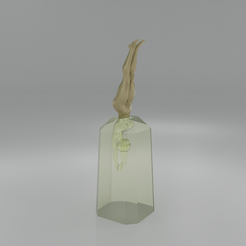 preview01.png Fichier STL Sculpture de plongeon de piscine pour lampe LED・Modèle pour impression 3D à télécharger
