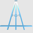 simple_easel.png Simple letter size Easel