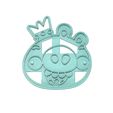 Angry-Birds-King-Pig-Cookie-Cutter.jpg ANGRY BIRDS COOKIE CUTTER, KING PIG COOKIE CUTTER, KING PIG, ANGRY BIRDS COOKIE CUTTER, COOKIE CUTTER, KING PIG