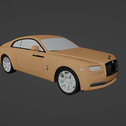 1.png Archivo STL Rolls Royce Wraith・Objeto para impresora 3D para descargar