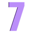 7.stl House number frame with numbers