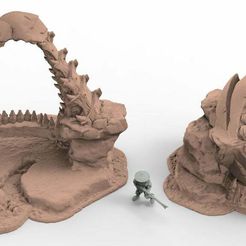 untitled.392.jpg Download free STL file tyty tyran tyranid 40k starship trooper notable small terrain remix Part 17 • Template to 3D print, Alario