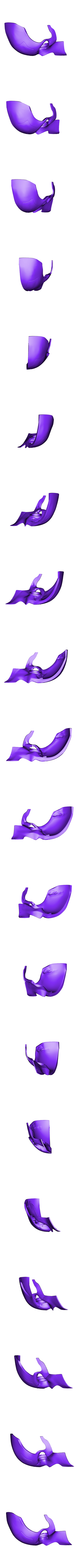 Mask_L.stl Maschera di Corvo