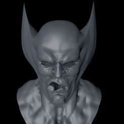 2.jpg STL file Wolverine Bust・Design to download and 3D print, Ballow70