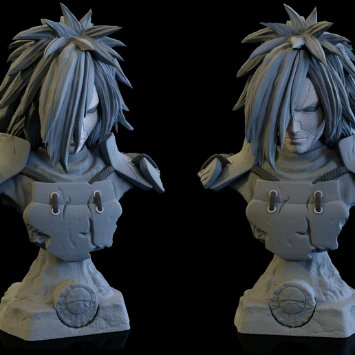 ren.png Download OBJ file naruto (madara bust) • 3D printable object, zaider
