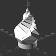 CubicChristmasTreeV1.1_T3.png Cubic Christmas Tree (OpenSCAD) - Update V1.2 (2020-10-27)