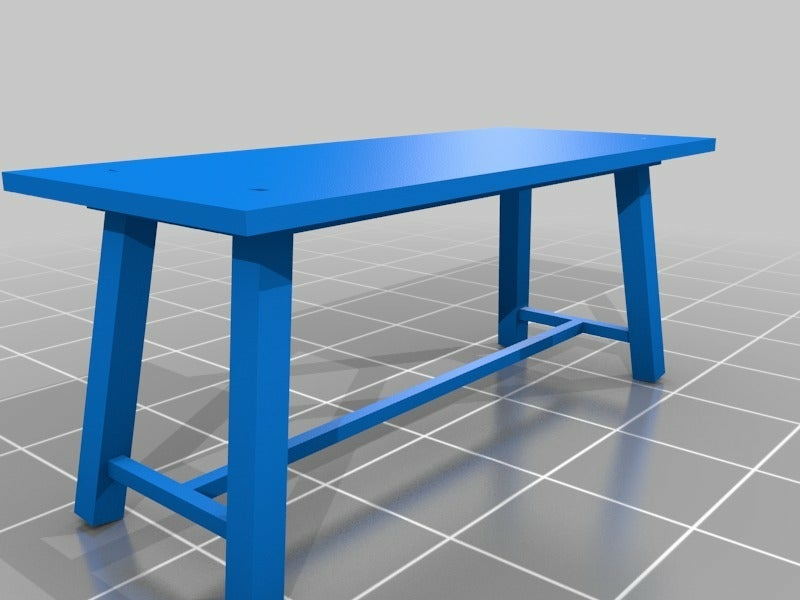 Free STL file Scale Field Table・3D printer design to download