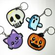 IMG_0540.jpg Porte-clés Halloween 4pcs