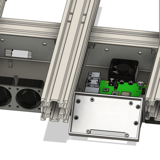 Ender 3 V2/Pro Front Electronics Housing