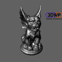 Gargoyle1.jpg Archivo STL Escultura de gárgola (Escaneo 3D de la estatua)・Diseño de impresora 3D para descargar