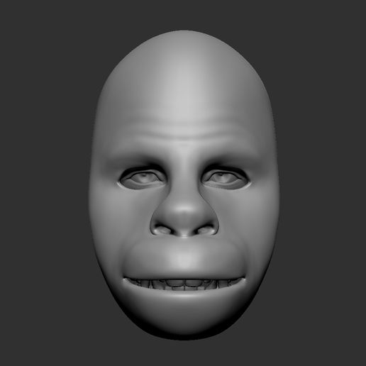 Shosdsa5.jpg Chewbacca mask face shell with articulated jaw