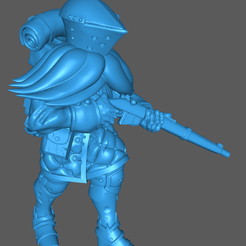 Frog-Brute.png Free STL file Turnip Kitbash - Frog Brute・3D printer design to download