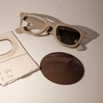 Capture d’écran 2016-10-11 à 09.45.35.png Бесплатный STL файл Sunglasses・Шаблон для 3D-печати для загрузки