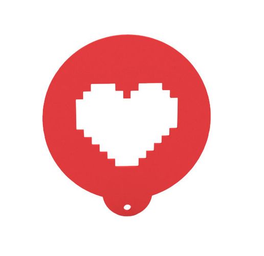 Coffee / Food stencil - 3D model önizlemesi