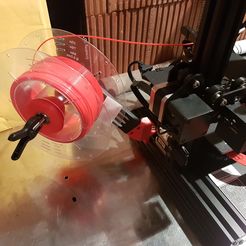 20180819_123129.jpg Free STL file 8mm Spool axe for Original Creality Ender 3 Spool Holder (608ZZ)・3D printing idea to download, Tex07