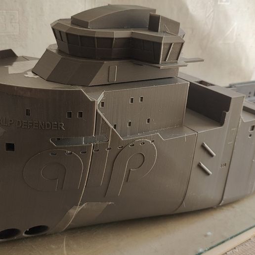 🚢 ALP Defender Ship 2023・ 3D File for 3D printing・Cults