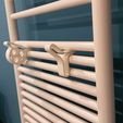 LUC PORTE SERVIETTE.jpg Brackets for sober dry towels and design, maritime inspiration