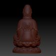 010guanyin4.jpg Guanyin bodhisattva Kwan-yin sculpture for cnc or 3d printer