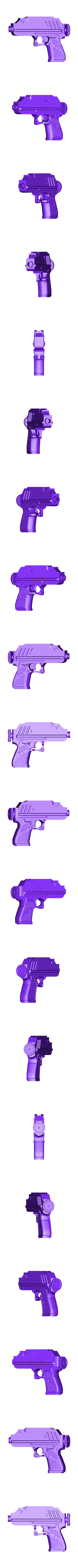 DC17_StarwarGUN_FULL.stl DC-17 Captain Rex Clone Blaster for cosplay - from Star war