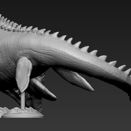 A3.jpg OBJ file Mosasaurus・Model to download and 3D print, F-solo