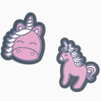 unicornios.png Unicorn cookie cutters kit