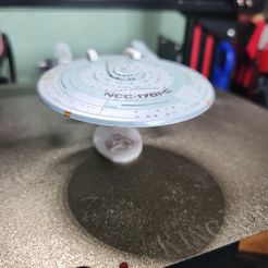 20230904_161043.jpg Free STL file Eaglemoss Star Trek Stand - Enterprise TOS, TMP A B C・Design to download and 3D print