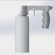 Untitled2.jpg Aerosol Spray Bottle Gun (No Support Need) (High Resolution STL)