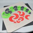 69C29A52-DDB9-43DC-9BC2-DD36BEA8F2B1_1_201_a.jpeg Set of 10 Crescent Moon Shape Cookie Cutters | Polymer Clay Fondant Cutters Tools | Earring Jewelry Makers | Witchy Mystic Ethereal | Set 5