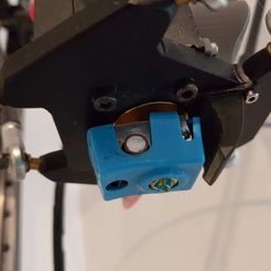 20201219_160028.jpg Archivo 3D gratis Conducto para ventilador Anycubic Kossel e3d v6・Objeto imprimible en 3D para descargar
