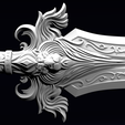 preview16.png The Sword of King Llane from Warcraft movie 3D print model