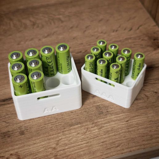Battery storage crate 3D model