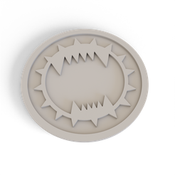 Objective-Marker-Plain-World-Eaters.png Fichier STL Marqueurs d'objectifs World Eaters (sans chiffres)・Idée pour impression 3D à télécharger