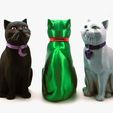 single_extrusion4.jpg SCHRODINKY: BRITISH SHORTHAIR CAT IN A BOX – 3D PRINTABLE, MULTI PART MODEL - SINGLE EXTRUSION PACKAGE