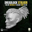 DREADLOCK STALKER FAN ART INSPIRED BY STALKER FROM Gi JOE |@Rstrn | Dreadlock Stalker Head for Action Figures