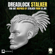 DREADLOCK STALKER FAN ART INSPIRED BY STALKER FROM Gi JOE |@Rstrn | Testa di Dreadlock Stalker per figure d'azione