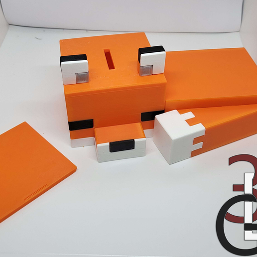 fox-piggy-bank.png Hucha Zorro Minecraft