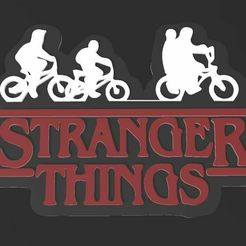 Stranger-things.jpg Free STL file Stranger Things keychain・3D print object to download, CGalo25