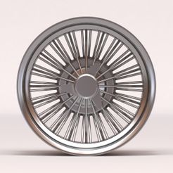 3.jpg 3D file Classic Spoked Rim Printable・Design to download and 3D print