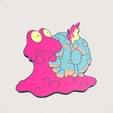 PokemonJohtoMagcargo-219-keychain-preview.png Pokemon Johto Magcargo #219 Keychain