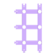 Matrix-Net-Border-Right-2-Rows.stl Pixel WS2811 LED Matrix 2 Inch Spacing