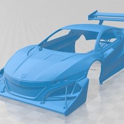 Acura-NSX-EV-2016-1.jpg Télécharger le fichier Acura NSX EV 2016 Carrosserie imprimable • Objet pour impression 3D, hora80