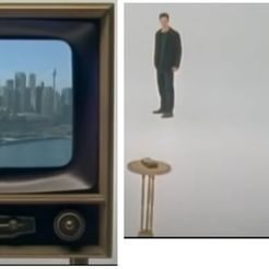 vieux_poste_TV.jpg Fichier 3D gratuit MATRIX Poste TV・Objet imprimable en 3D à télécharger