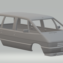 1.png Файл STL renault espace 1984・Шаблон для загрузки и 3D-печати
