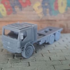 MD0106-MERCEDES-LKW-3Achser-für-Container_1-120_01.jpg Fichier STL Mercedes Bens 6x6 pour conteneurs・Objet pour impression 3D à télécharger