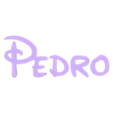 pedro.stl 50 Names with Disney letters