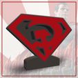 Rojo-superman-3.jpg Superman Red Table Lamp